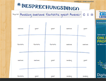 Tablet Screenshot of besprechungsbingo.de